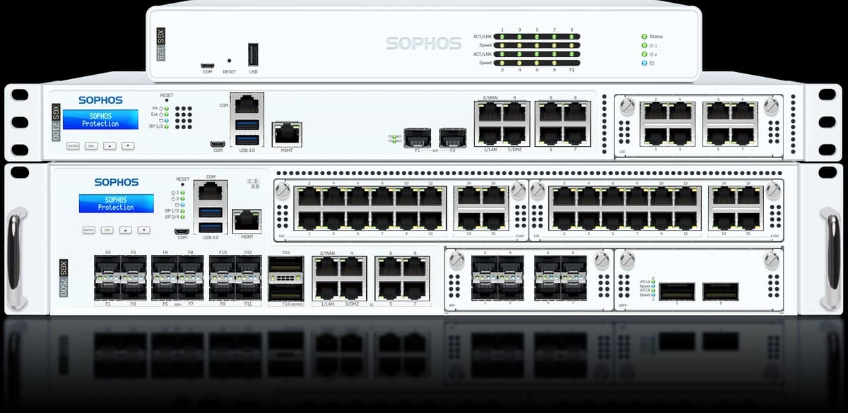 Equipamentos Sophos Firewall da série XGS